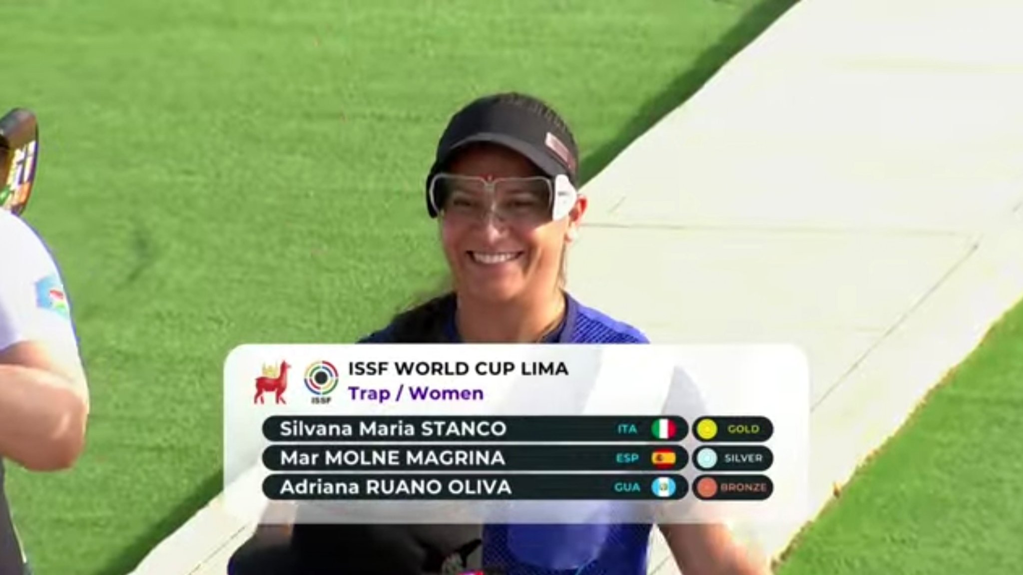 Adriana Ruano conquista el bronce en la Copa del Mundo de Tiro en Lima