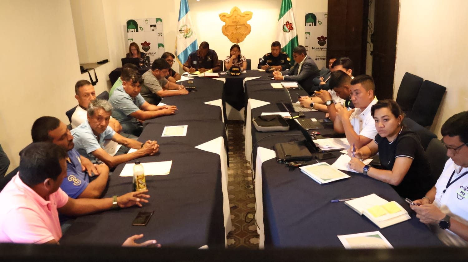 Seguimiento a diálogo entre transportistas de tuc tuc y Municipalidad de Antigua Guatemala