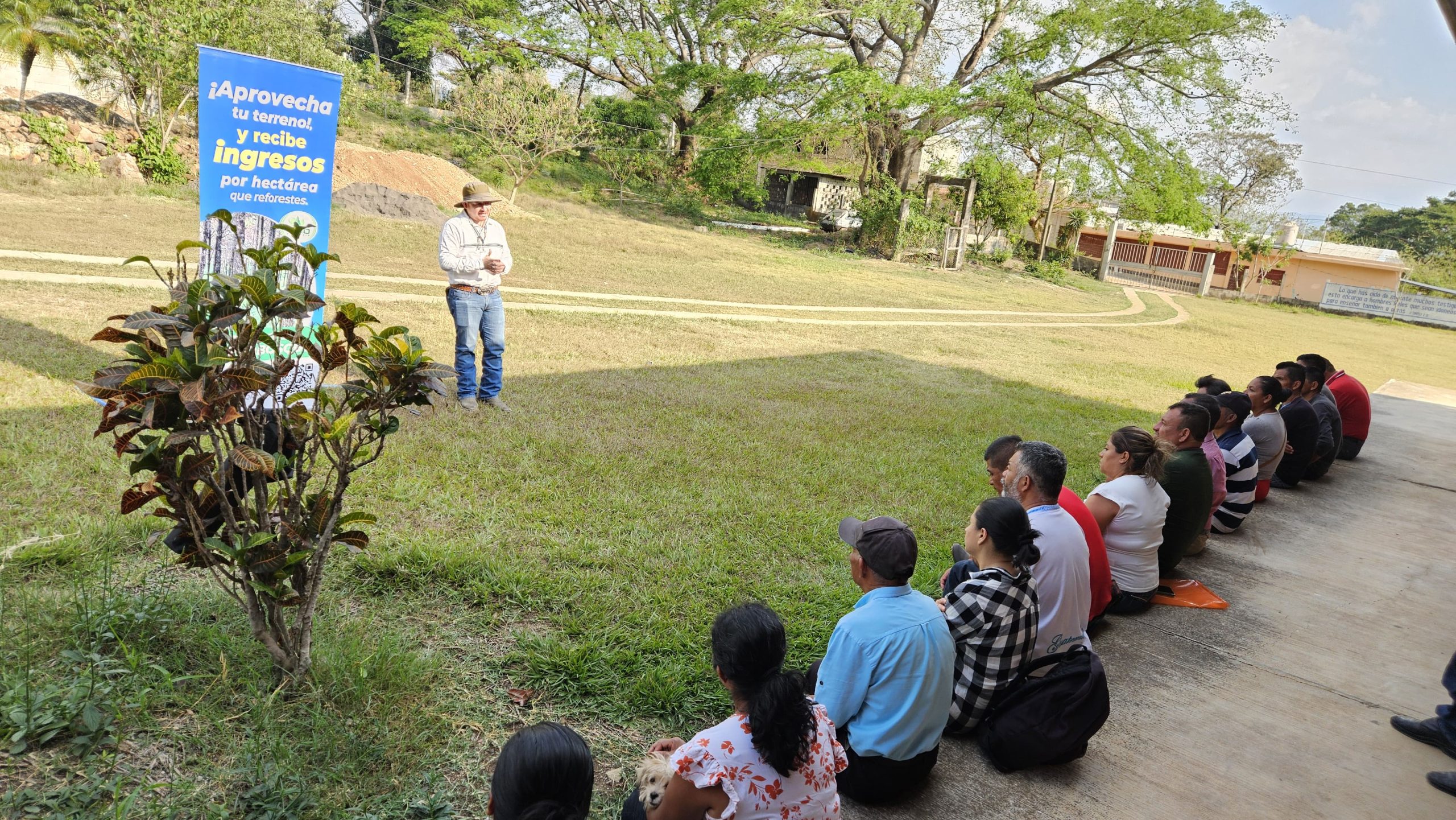 Inab promueve incentivos forestales en Piedra Blanca, Jutiapa