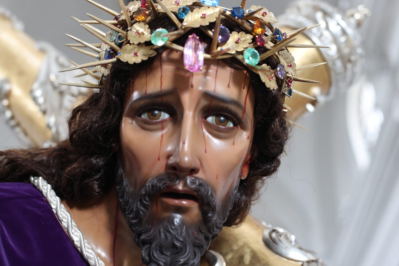 Jesús Nazareno del Consuelo, templo de La Recolección. / Foto: Colección Hermandad de La Recolección.
