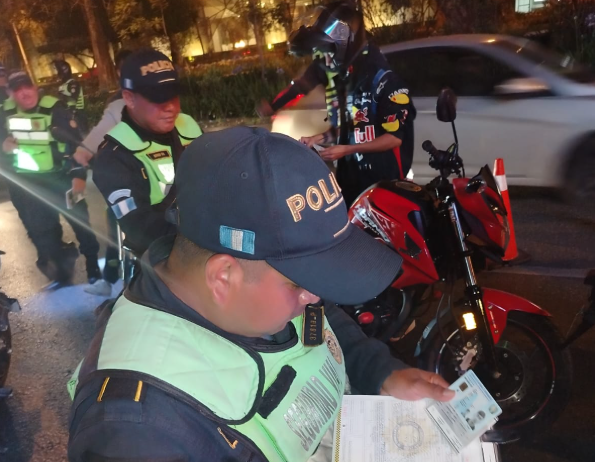 Caravana de motocicletas finaliza con cuatro motos consignadas y 113 multas impuestas por PNC
