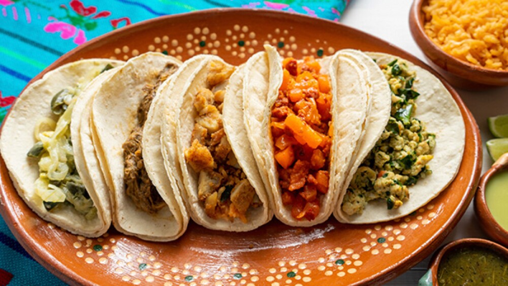 Tacos mexicanos. / Foto: Cocina Fácil.
