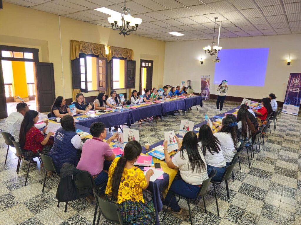 Programa Educando en Familia acompaña a 141 familias en Alta Verapaz