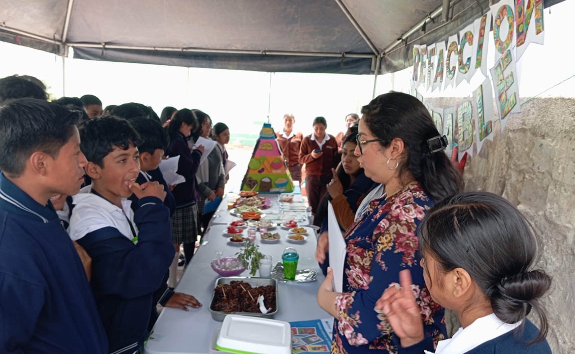 La iniciativa buscó despertar conciencia sobre cómo la producción de alimentos desde el hogar. / Foto: MAGA