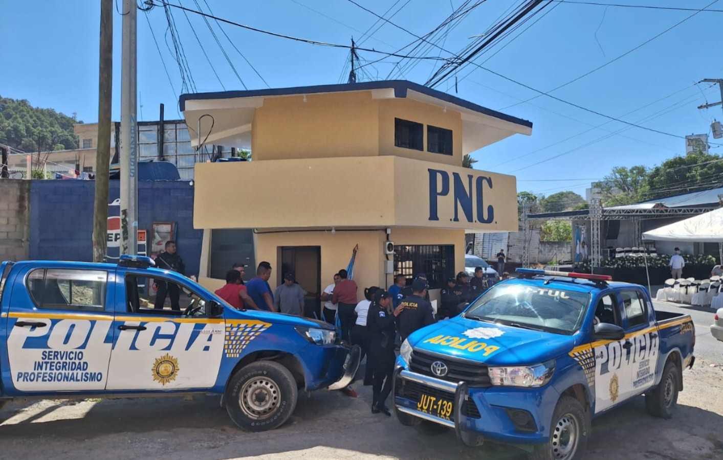 Reforzando la seguridad en Jutiapa: inauguran garita policial en la ruta Interamericana