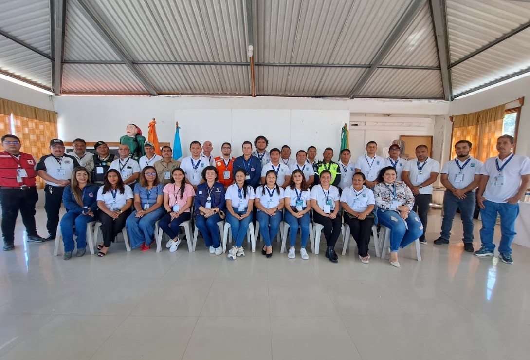 San Andrés, Petén, refuerza su capacidad de respuesta ante emergencias.