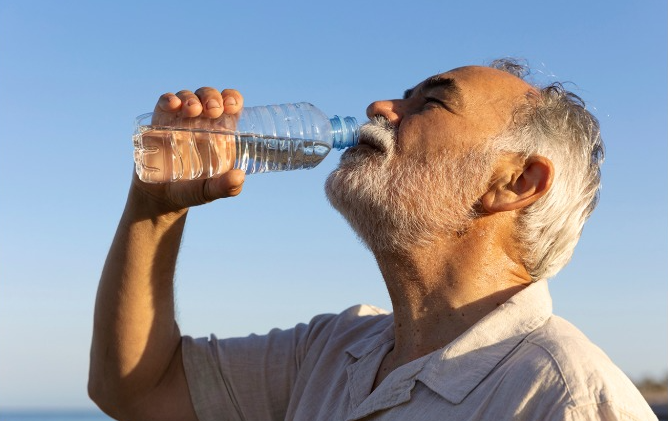 El MSPAS reitera su compromiso con la salud de los guatemaltecos y exhorta a la población a no subestimar los efectos del calor. / Foto: MSPAS