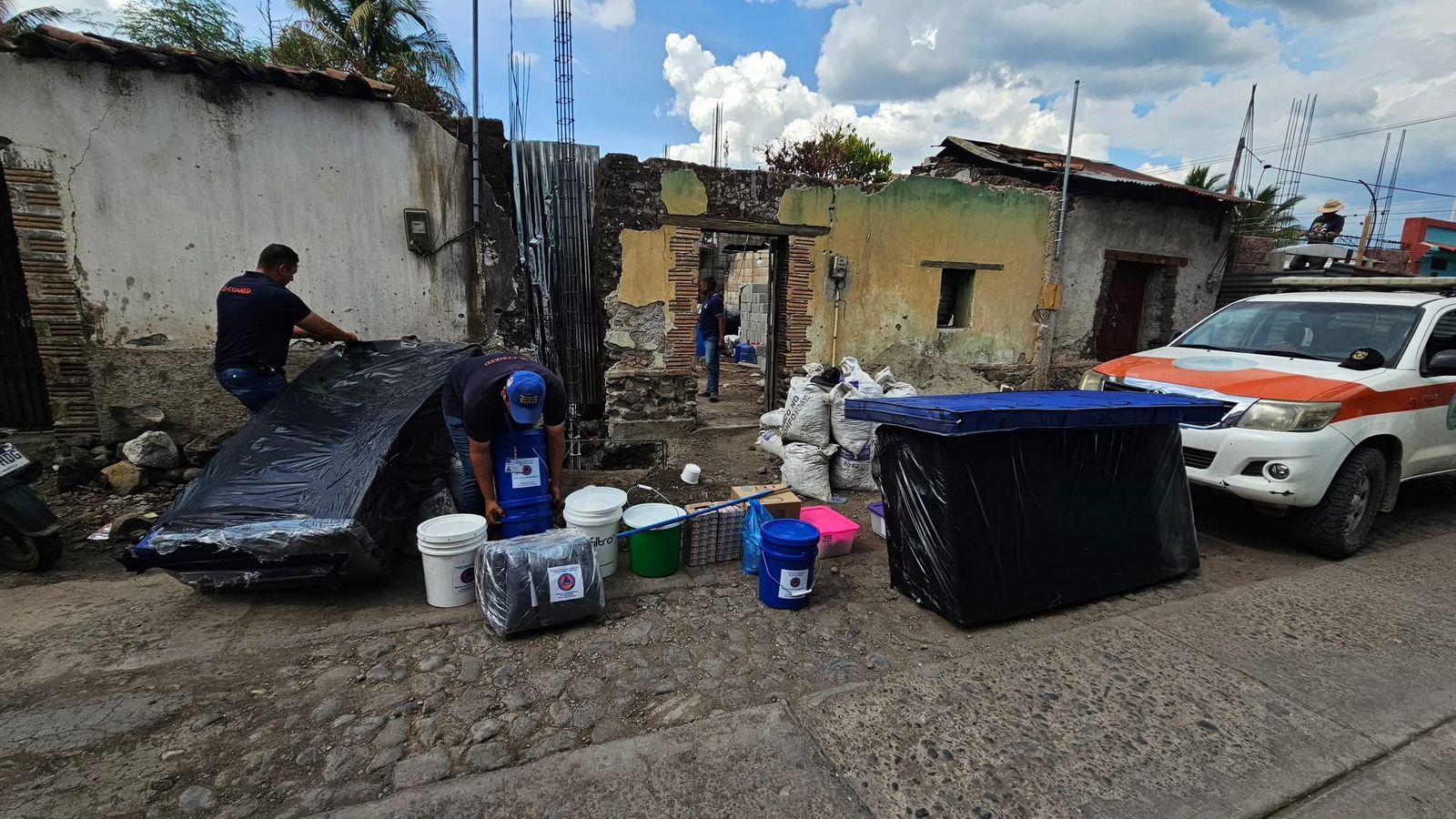 Respuesta inmediata ante incendio estructural en San Luis Jilotepeque