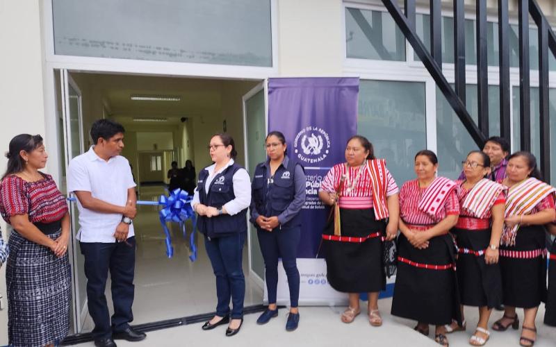Inauguran infraestructura de salud en poblaciones de Sololá