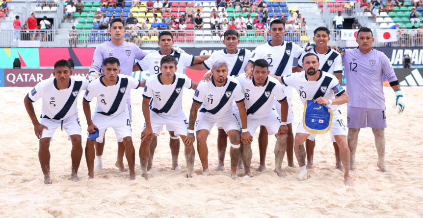 Guatemala se despide del Mundial de Futbol Playa tras dejar huella en su debut histórico