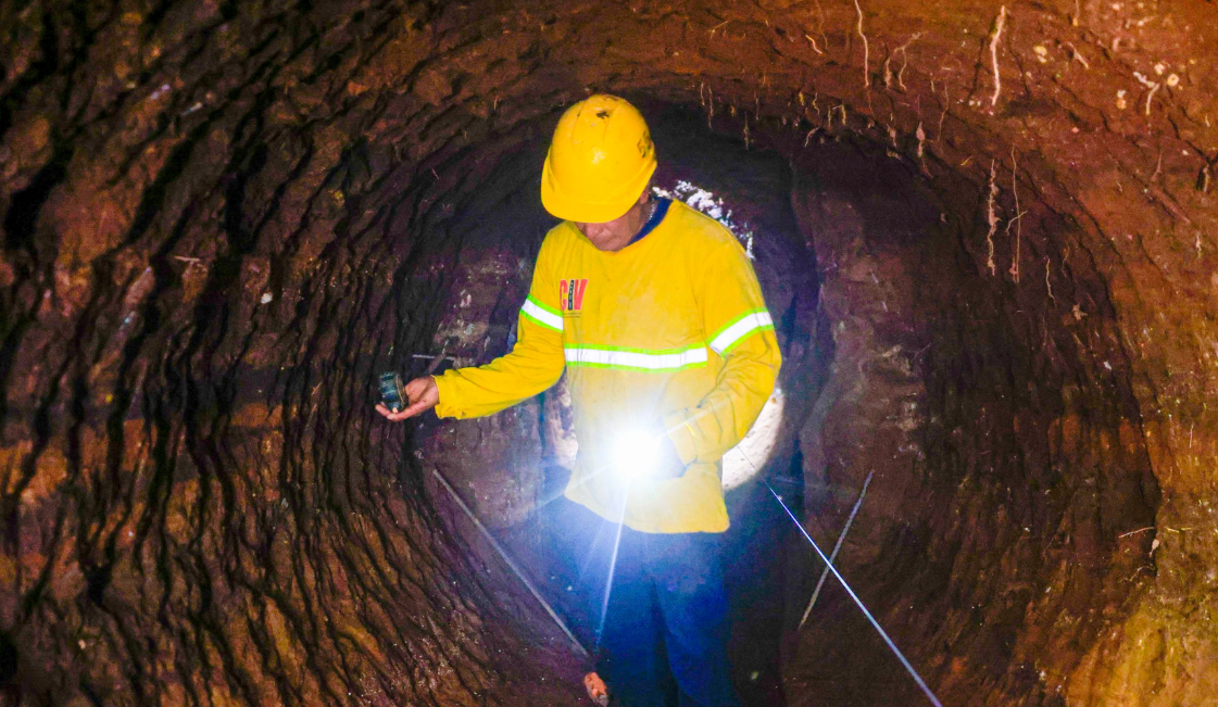 Así avanzan los trabajos en kilómetro 17.5 de la CA-9 Sur