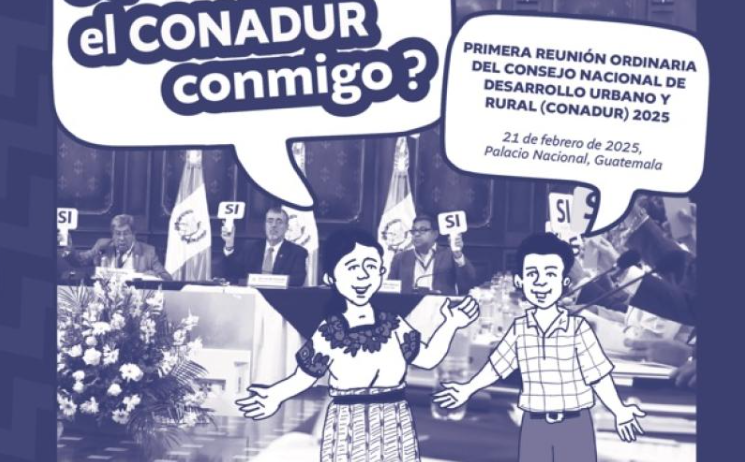 SCEP lanza materiales educativos sobre la paraticipación ciudadana por medio del Conadur.