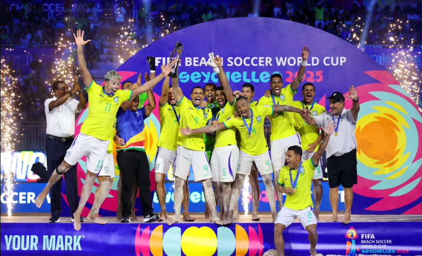 Brasil es heptacampeón del mundo y sigue mandando en la arena