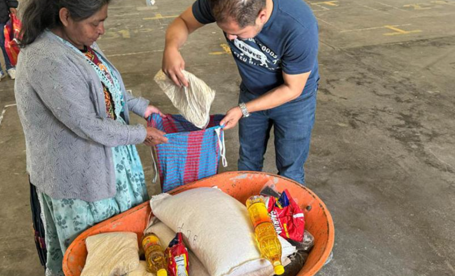 Más de 26 mil familias recibirán raciones alimentarias