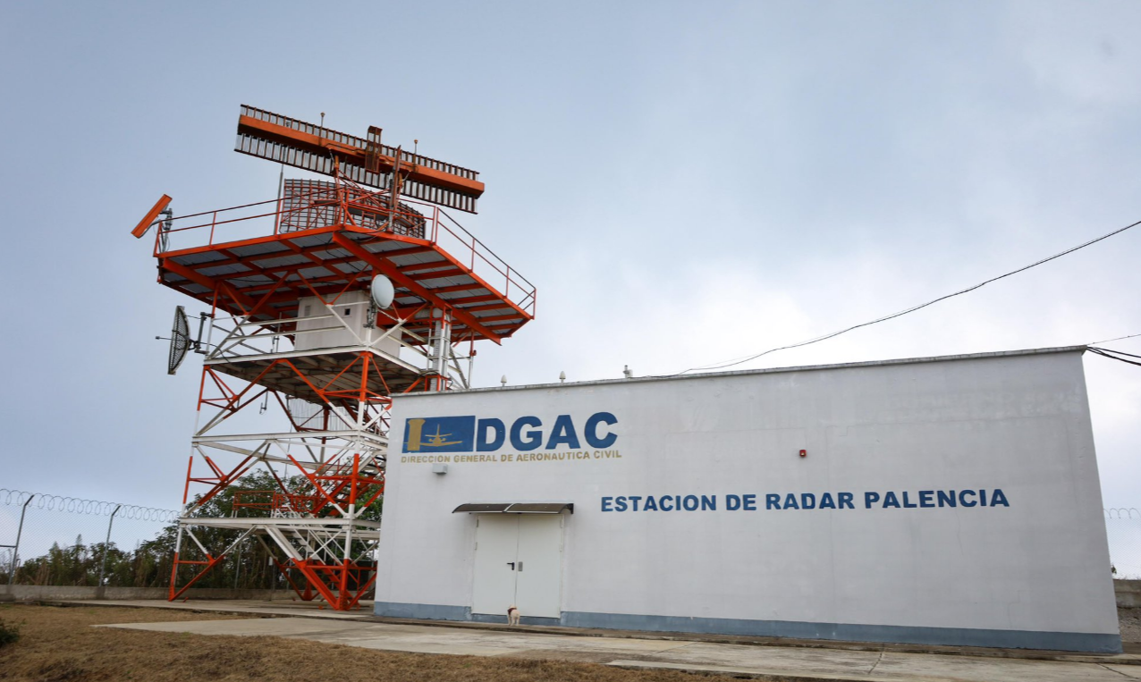 La estación de Radar en Palencia contribuye a la seguridad aeronáutica del país./Foto: CIV.