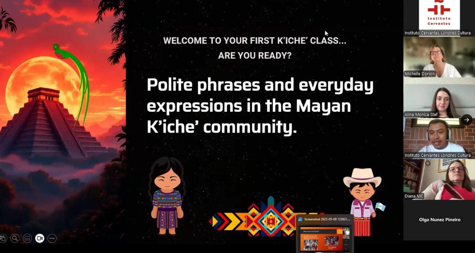 Cancillería realiza curso sobre “Mayan Cultures and Languages”
