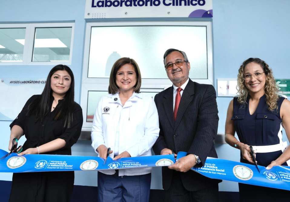 Vicepresidenta impulsa en San Marcos mejoras en salud y prevención de delitos VET