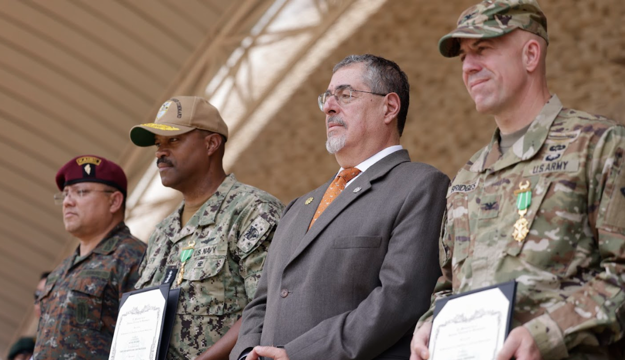Presidente Arévalo reconoce esfuerzo conjunto en ejercicio militar multinacional