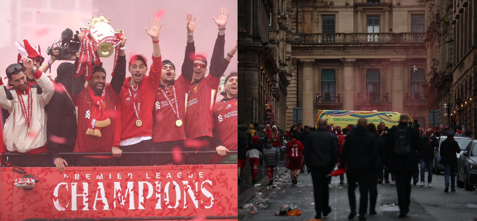 Celebración del Liverpool se mancha con un atropello masivo