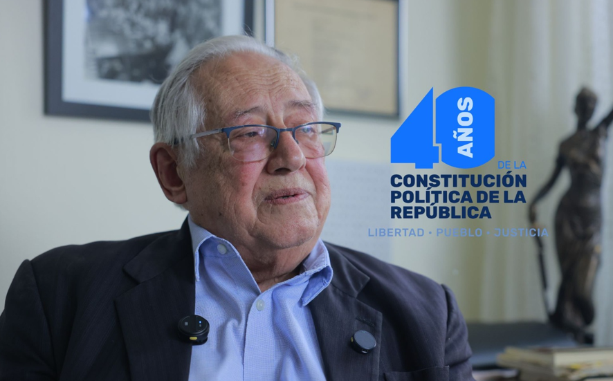 José Gabriel Larios: “El mayor avance de la actual constitución es que esta sí, verdaderamente, es una constitución del pueblo de Guatemala”