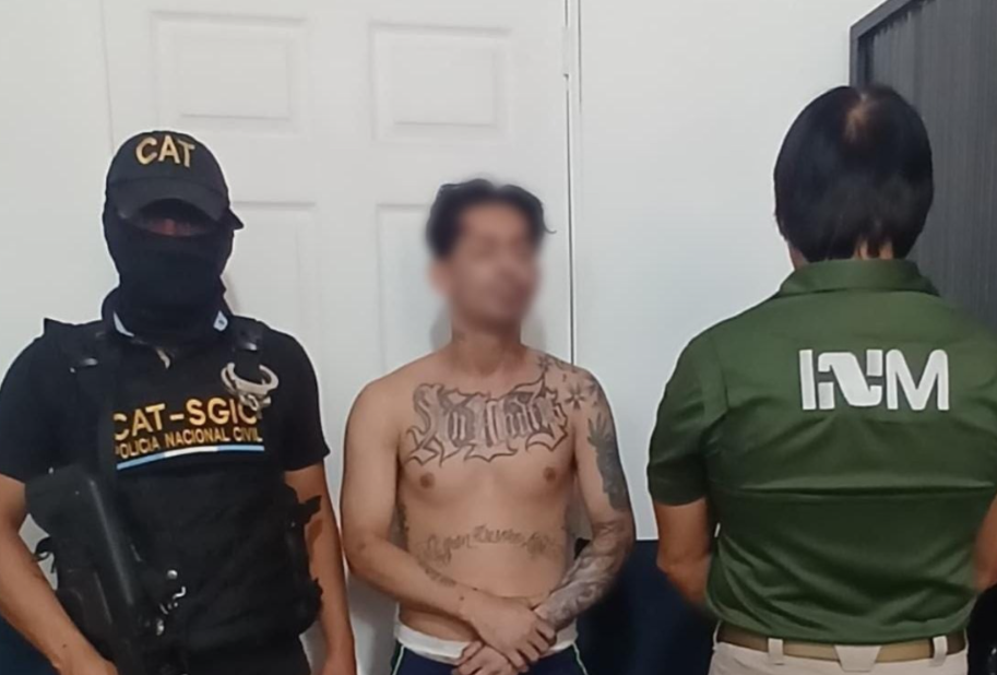 Marero salvadoreño expulsado de Guatemala tras ser ubicado en México