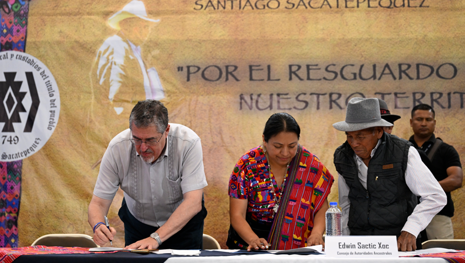 Agenda de Desarrollo aborda necesidades de la comunidad de Santiago, Sacatepéquez. (Foto: Byron de la Cruz)