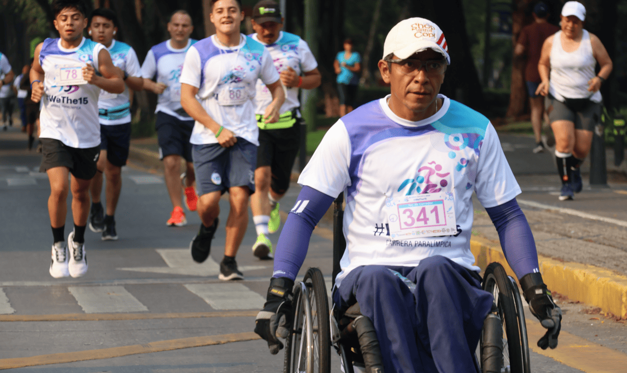La WeThe15 pintará de inclusión avenida La Reforma