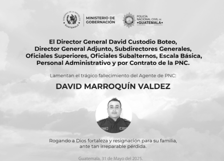 Vicepresidenta lamenta fallecimiento de agente atropellado durante operativo