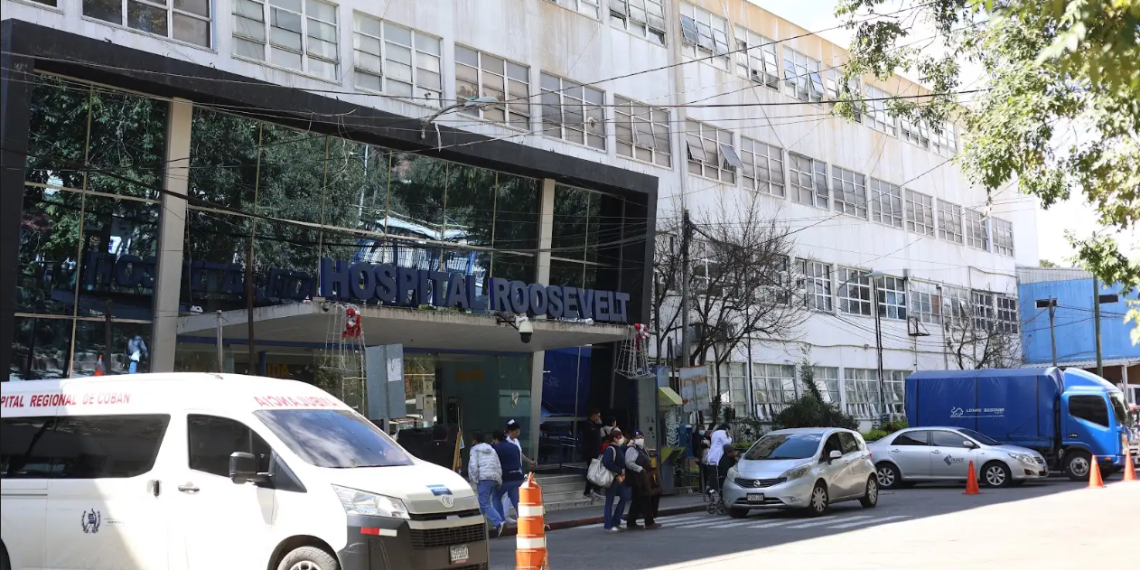 Hospital Roosevelt, en la ciudad de Guatemala. / Foto: MSPAS.