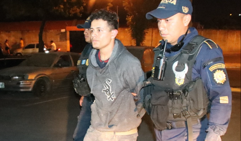 PNC captura a presunto integrante de la mara salvatrucha en zona 18