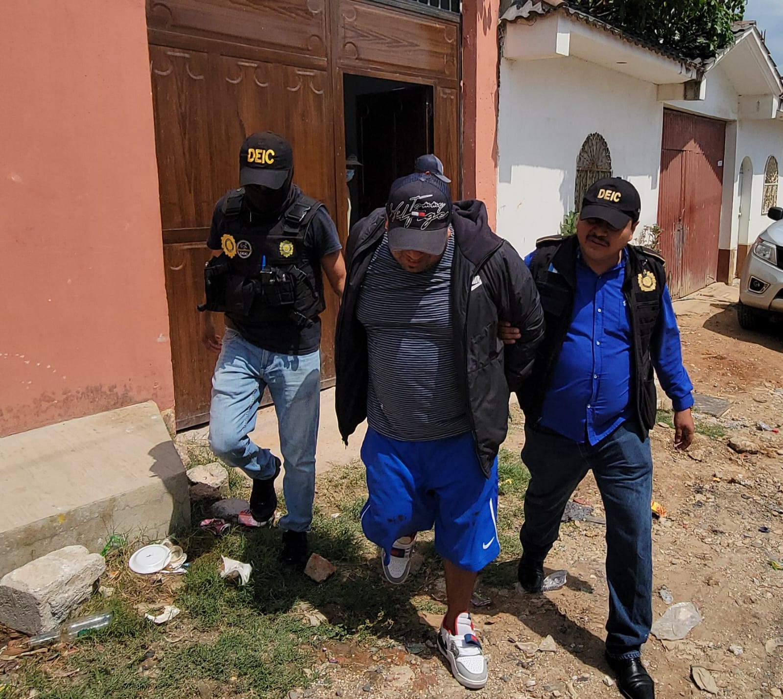 PNC captura a líder "Salvatrucha". / Foto: PNC.