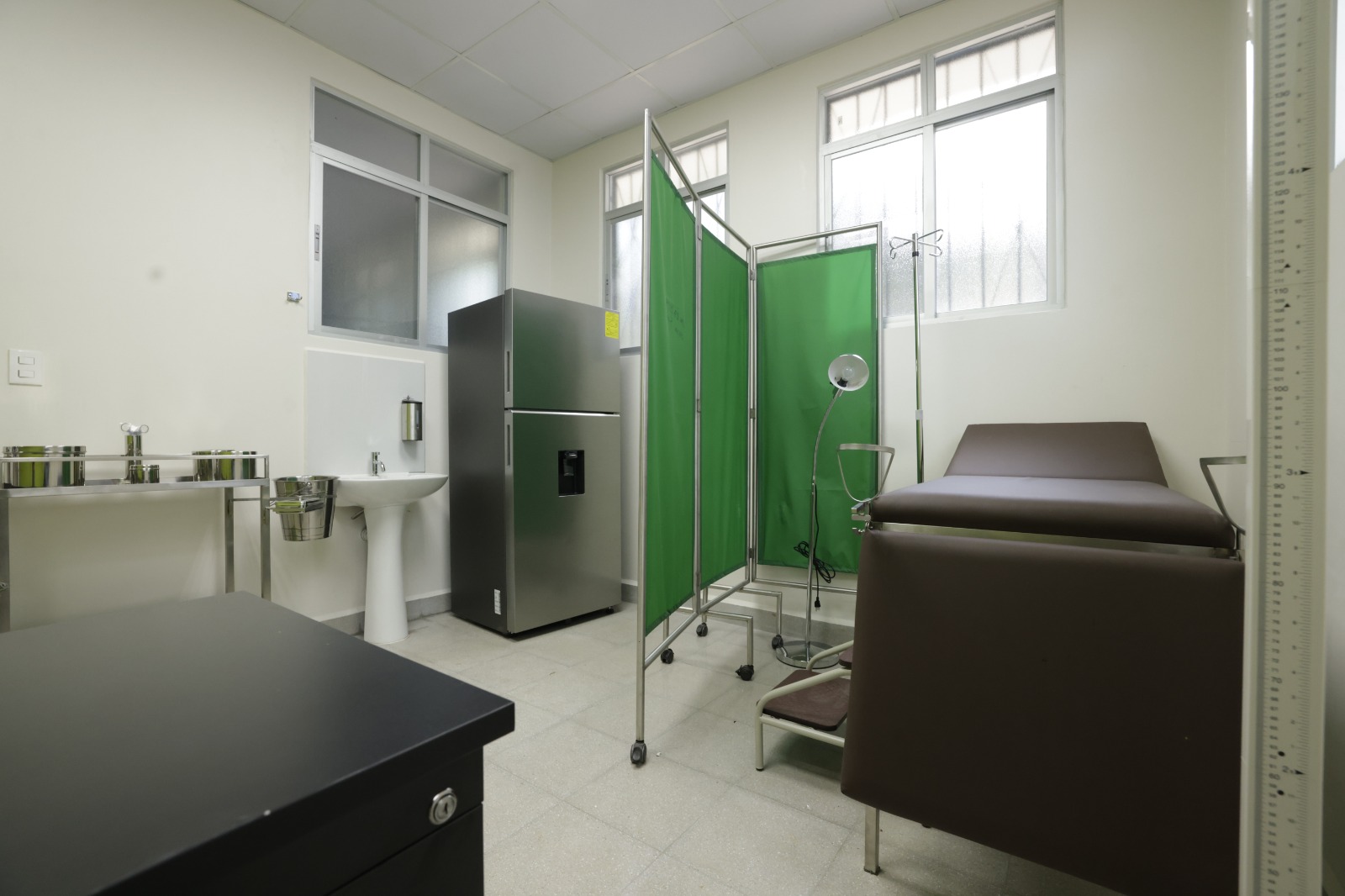 Puesto de Salud de aldea El Tzalay cuenta con tres sala especializadas. / Foto: