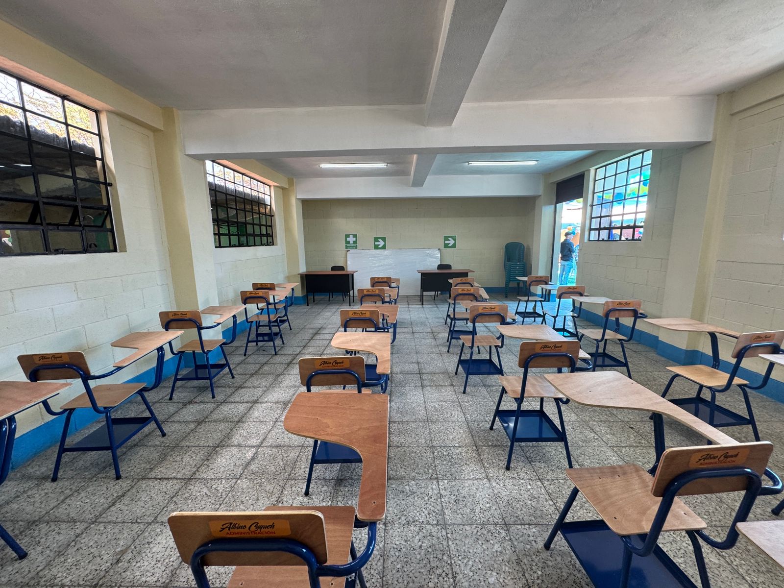 En Totonicapán continúan las obras en beneficio del sector educativo