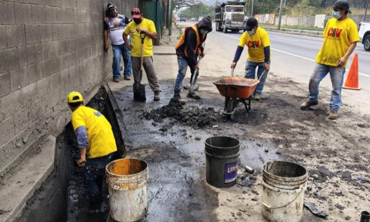 Caminos hará intervención mayor en zona afectada del kilómetro 36 ruta al Pacífico