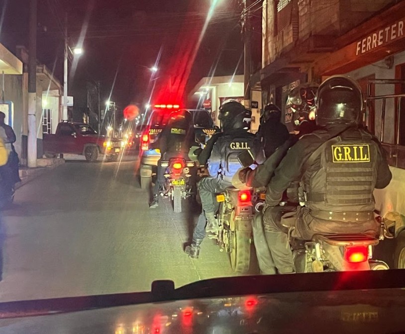 Operativos de prevención refuerzan la seguridad en Chimaltenango