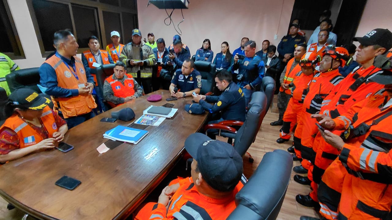 COE de Sacatepéquez en apresto por actividad del volcán de Fuego