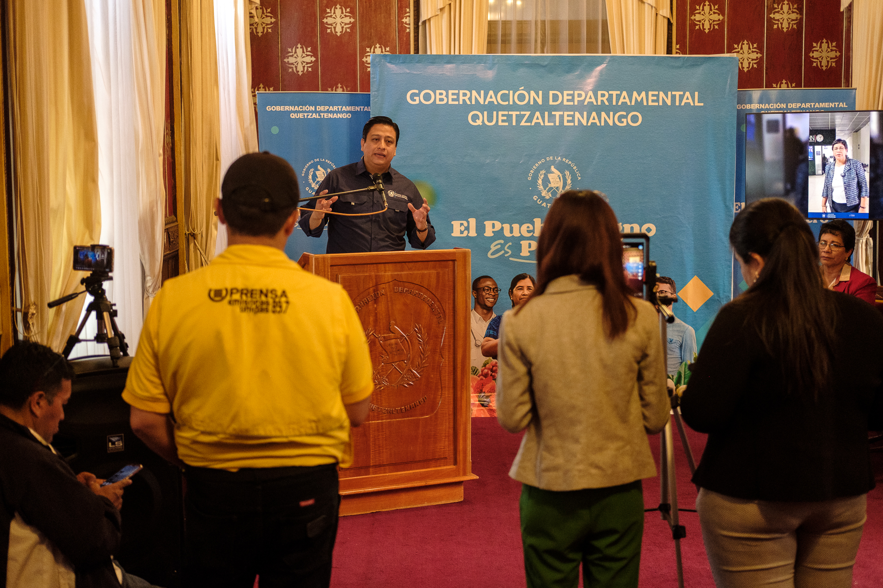 Presentación oficial de la Ronda Departamental en Quetzaltenango
