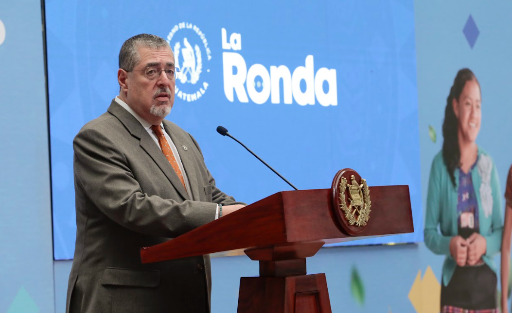 Presidente Arévalo rechaza actuar de autoridades de la Usac./Foto: Alex Jacinto.