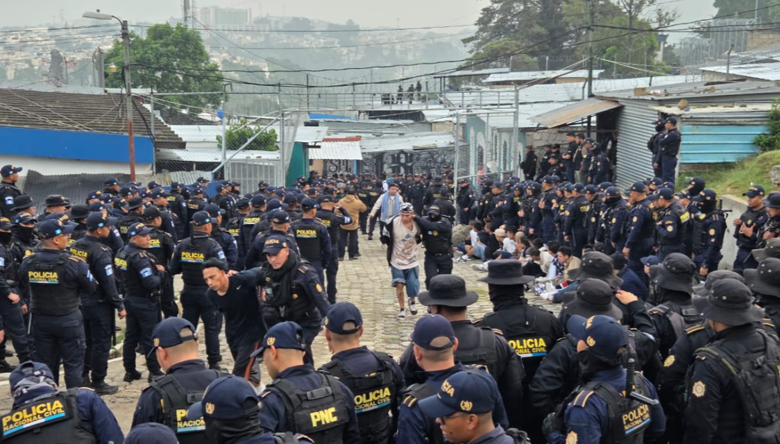 PNC reporta primeros hallazgos durante requisa en Preventivo de zona 18