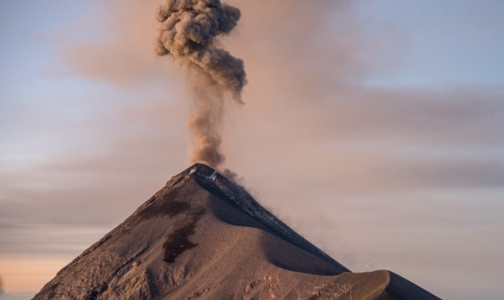 Emergencia del volcán de Fuego cumple 7 años este 2025./Foto: AGN.