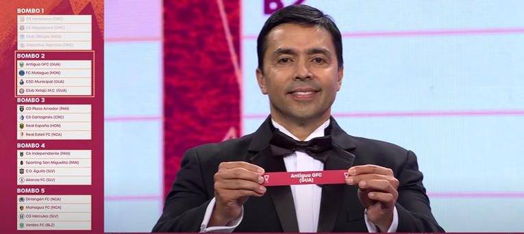 Cómo quedaron los grupos de la Copa Centroamericana 2025