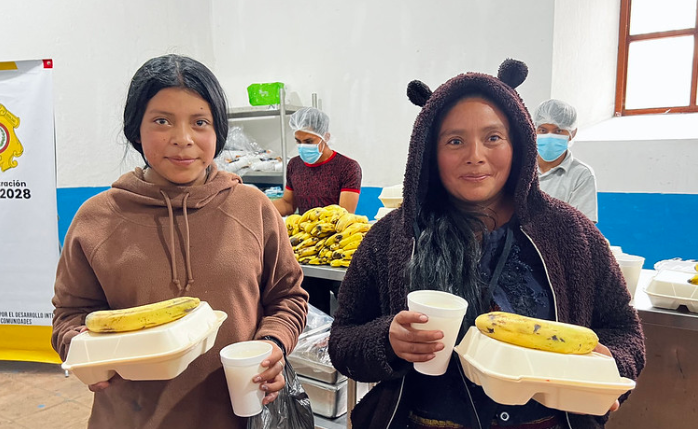 Mides beneficia a Totonicapán con la apertura de dos comedores sociales./Foto: Mides.
