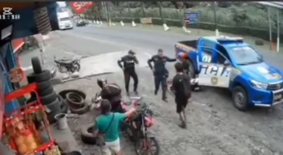 PNC captura a dos hombres que huyeron tras atropellar a una niña
