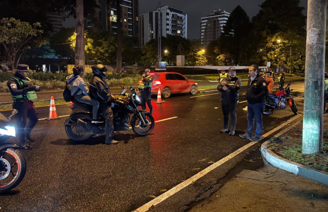 Ministerio de Gobernación realizó operativos de seguridad contra carreras clandestinas. (Foto: Mingob)