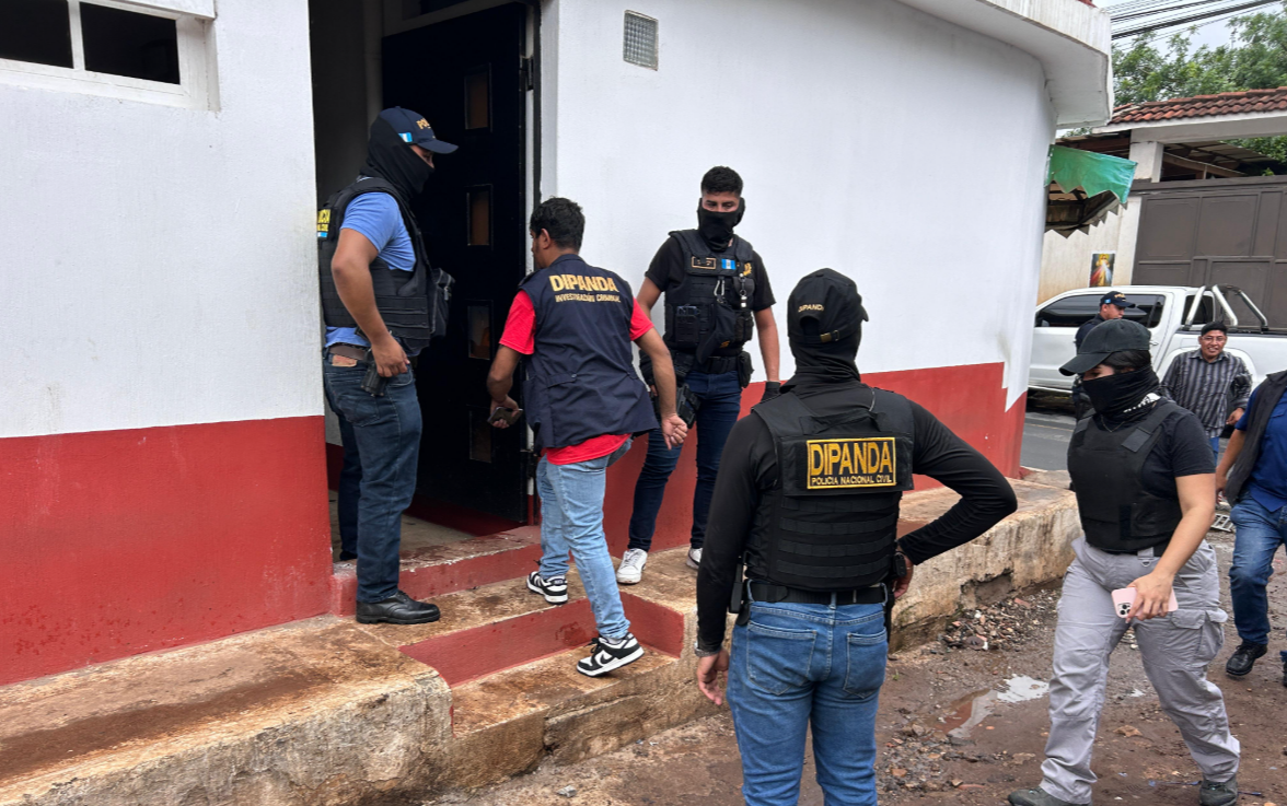 PNC acciona simultáneamente contra las pandillas en Villa Canales y Villa Nueva