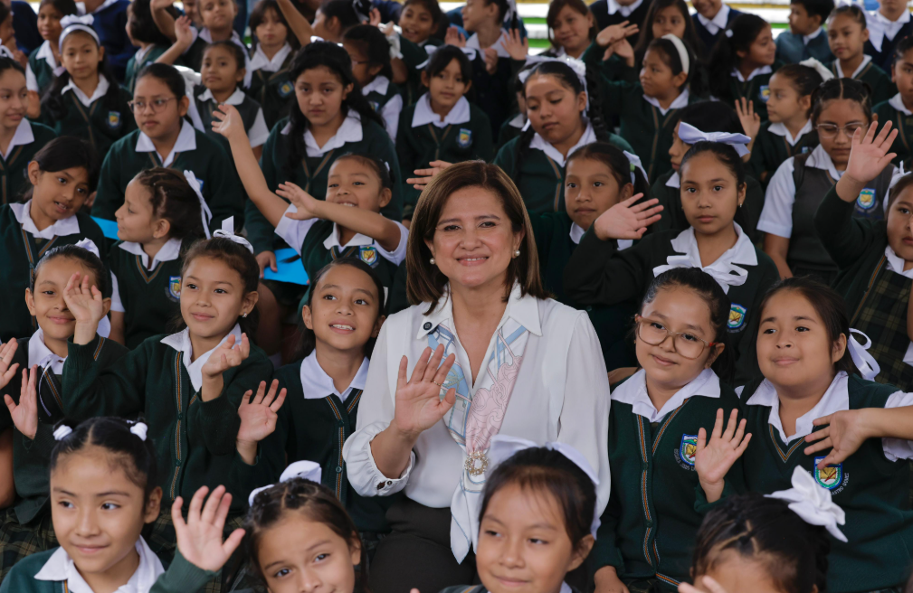 Presidenta en funciones hace el llamado a luchar contra el trabajo infantil. (Foto: Alex Jacinto)