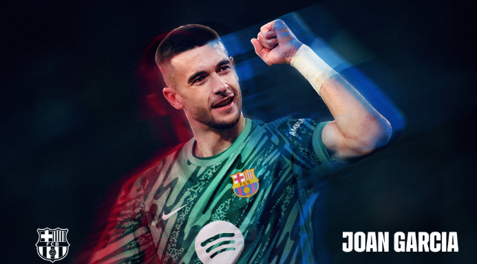 Barcelona hace oficial el fichaje de Joan García
