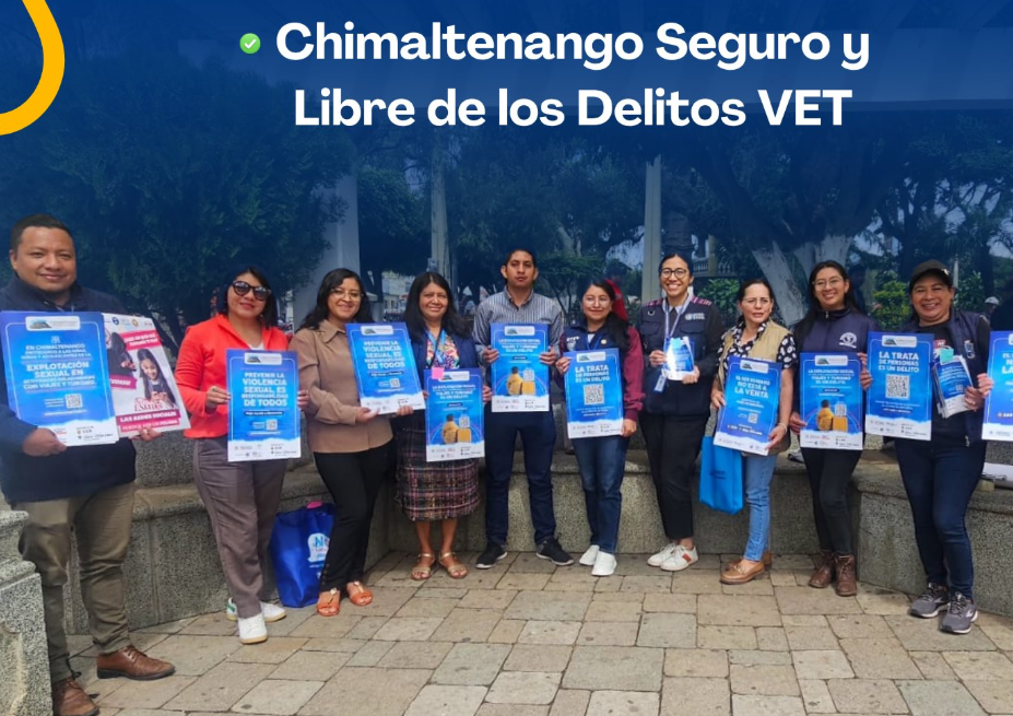 SVET lanza estrategia Chimaltenango Seguro y Libre de Violencia Sexual, Explotación y Trata de Personas