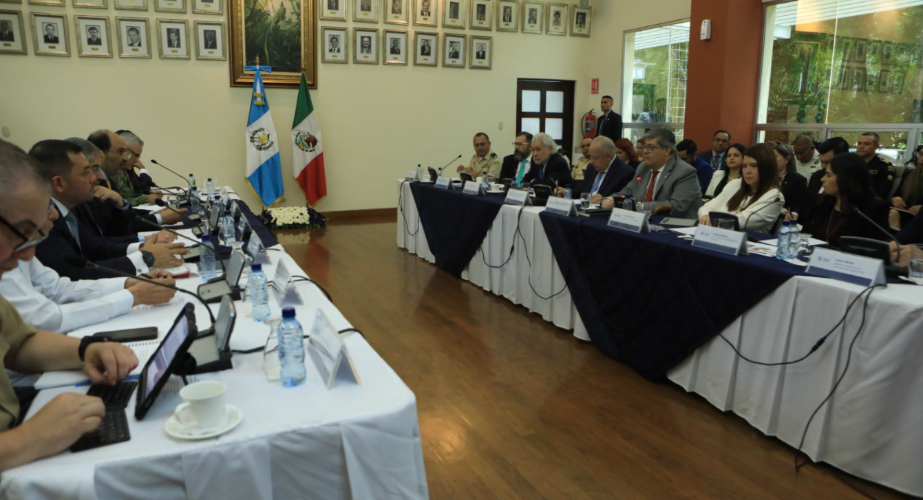 Guatemala y México coordinan esfuerzos para fortalecer seguridad regional y fronteriza