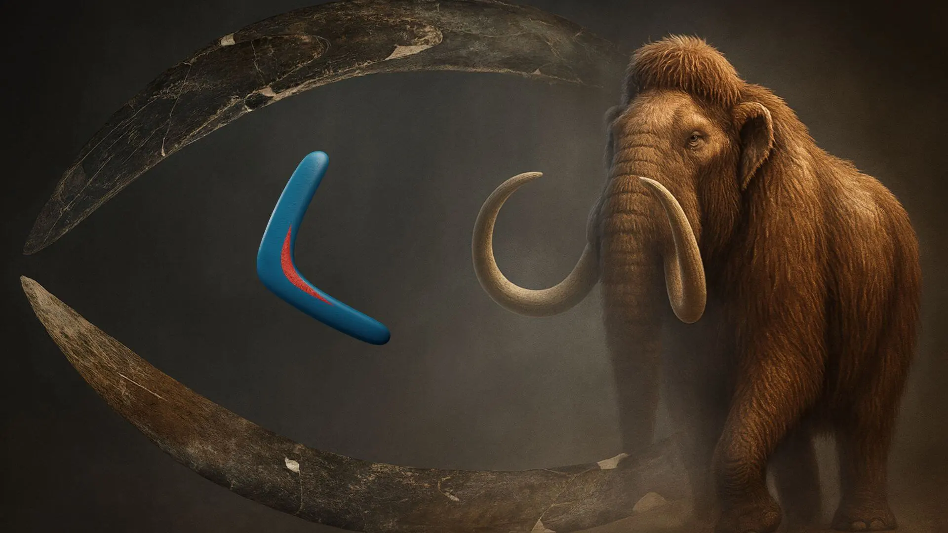 Un bumerán de colmillo de mamut de 40 mil años, entre los más antiguos de Europa